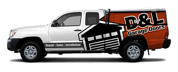 D&L Garage Door Service Truck